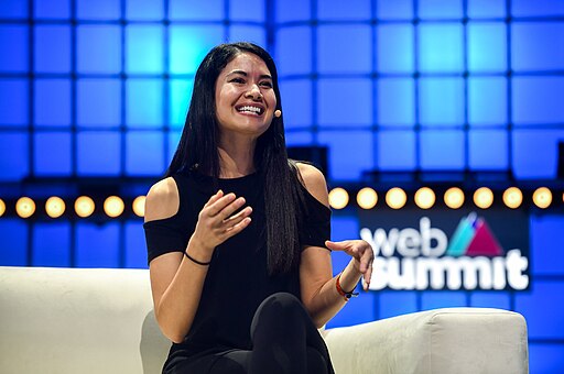 Melanie Perkins talking about Canva